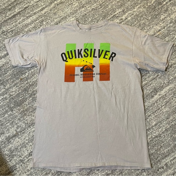 MEN’S  QUICKSILVER GRAPHIC TEE - Picture 1 of 4